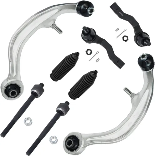 Vista 352 de Detroit Axle - Kit de brazos de control de extremo de 8 piezas para Toyota 2001-2003 Highlander 2002-2003 Camry Lexus ES300, 2 conjuntos de brazos