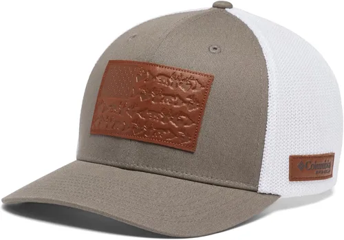 Vista 3 de Columbia PHG Roughtail Game Flag Ball Cap-Low Crown