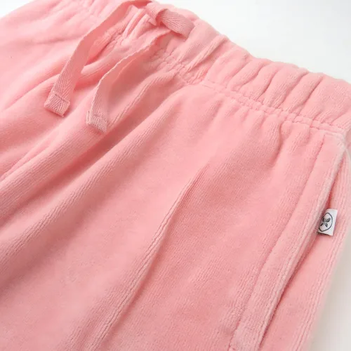 Vista 5 de HONESTBABY Velour Pullover Hoodie and Zip Front Sweatshirt and Jogger Sweatpants Set
