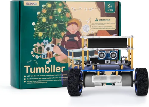 Vista 2 de Kit de Robot Auto-Equilibrante Tumbller ELEGOO para Robótica Arduino para Niños de 8-12 12-14 años Regalos para Niños de 8 9 10 11 12 13 14 15 16