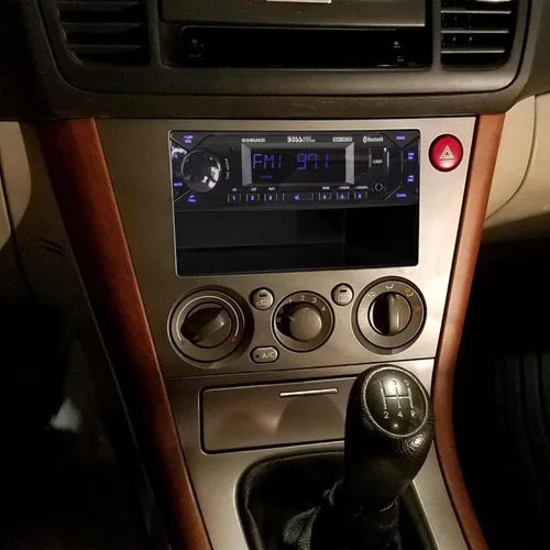 Vista 8 de Scosche SU2025B - Kit de instalación de radio DIN simple o doble compatible con vehículos Subaru seleccionados 2005-09 – 1 o 2 DIN Aftermarket Kit
