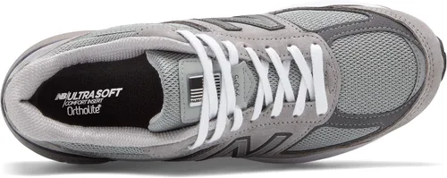 Vista 5 de New Balance Tenis clásicos Heritage para hombre NegroPlata