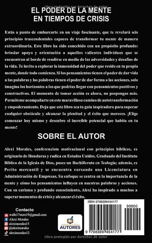 Vista 2 de El poder de la MENTE en tiempos de crisis 6 principios para transformar tu mente (Spanish Edition)