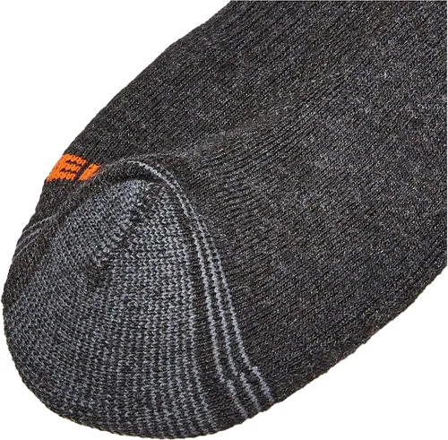 Vista 2 de Merrell Mens and Womens Recycled Everyday Half Cushion Socks 3 Pair Pack - Repreve Arch Support Band and Breathable Mesh