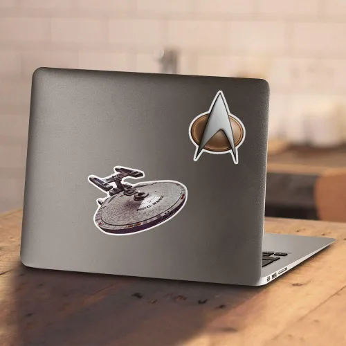 Vista 5 de Popfunk Star Trek The Next Generation U.S.S. Stargazer Athletic Camiseta