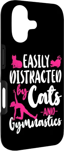 Vista 3 de Gato de gimnasia fácilmente distraído por gatos y funda de gimnasia para iPhone 17
