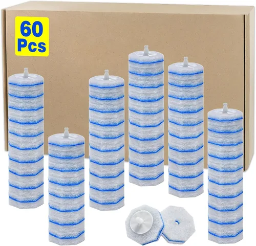 Vista 7 de 30pcs Recambios desechables de la cabeza del cepillo del inodoro