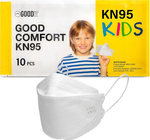 Vista 13 de Good Mask Co. Good Comfort KN95 Face Mask, Disposable KN95 Face Mask, Folding, Comfortable Face Masks, Bulk Face Masks