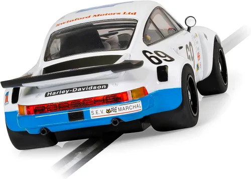 Vista 6 de Scalextric Porsche 911 Carrera RSR 3.0#69Le Mans 1975 1:32 Ranura Coche de carreras C4351