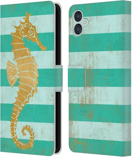 Vista 18 de Head Case Designs Funda de piel con licencia oficial de Paul Brent Agate Mermaid Coastal Book Funda compatible con Samsung Galaxy M04 5G / Galaxy
