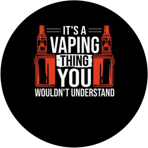 Vista 3 de Vape Smoking PopSockets de cigarrillos electrónicos Vaping PopGrip intercambiables