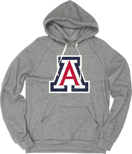 Vista 30 de Blue 84 NCAA - Sudadera con capucha de triple mezcla para hombre