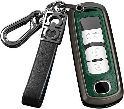 Vista 14 de ontto 2/3/4 Botones de la Llave del Coche Caso Inteligente Cubierta Llave Ajuste Para Mazda 2 3 5 6 8, Negro