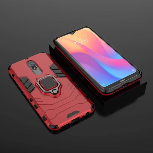 Vista 3 de Funda híbrida resistente a prueba de golpes para Xiaomi Redmi 8 8A, protección de doble capa de protección para Redmi 8, protector de pantalla