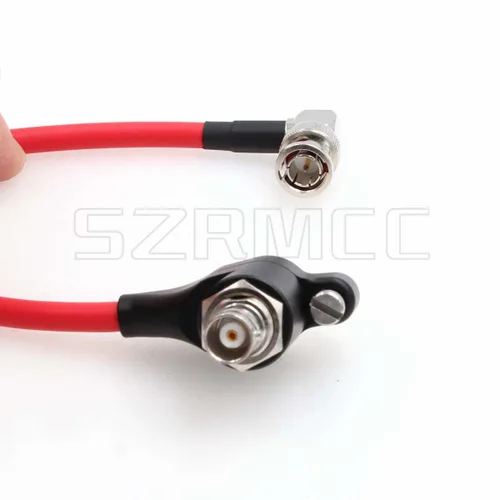 Vista 5 de SZRMCC Cable protector SDI 12G 6G HD SDI ángulo recto BNC sobretensión Protector de circuito aislante de video para Komodo ARRI Alexa Sony