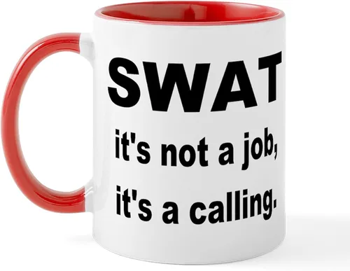 Vista 8 de CafePress SWAT - Taza de café de cerámica de 11 oz (11.0 fl oz)