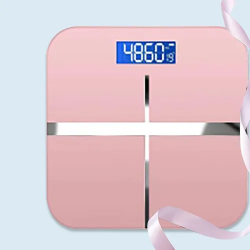 Vista 4 de Báscula para peso corporal, báscula de baño recargable de alta precisión para peso corporal, báscula inteligente para Bmi, grasa corporal