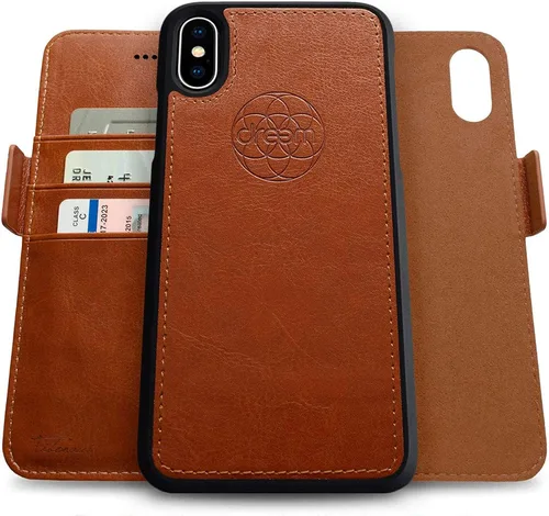 Vista 72 de Dreem - Funda y cartera Fibonacci 2 en 1 para iPhone Negro