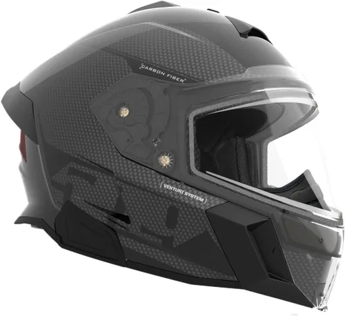 Vista 6 de 509 Casco para moto de nieve Delta V Carbon Commander
