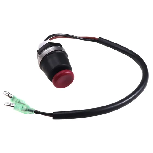 Vista 2 de ZOOKOTO Cable de interruptor de muerte, interruptor de apagado de motor fuera de borda y cordón de seguridad para Mercury Tohatsu marino