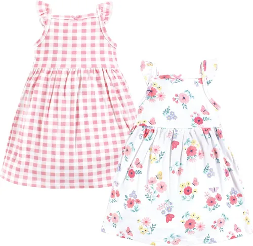 Vista 50 de Hudson Baby Vestidos de algodón para niña Manzana