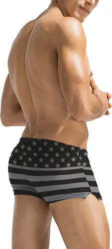 Vista 2 de COOFANDY - Traje de baño de secado rápido para hombre, con diseño de camuflaje y bolsillos