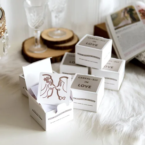Vista 4 de Mini Velas aromáticas de cera de soja con forma de tazón de cereal de vainilla francesa divertida para recuerdo de boda (paquete de 6 piezas)