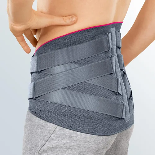 Vista 4 de Medi Lumbamed Facet Soporte Lumbar Faceta (Plata) Talla 6