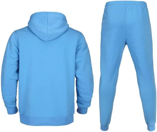 Vista 2 de Conjunto deportivo de 2 piezas con capucha para hombre, conjunto deportivo de moda