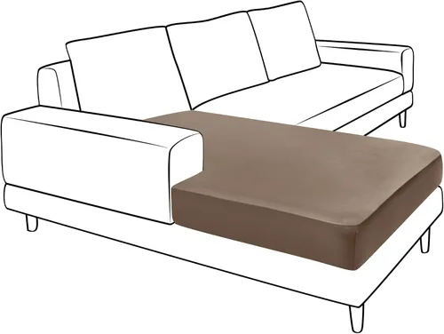 Vista 65 de Yates Home Funda de cojín de piel sintética para sofá, impermeable, elástica, para asiento de caravana, sofá biplaza, protector de muebles, funda