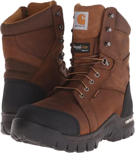 Vista 7 de Carhartt Botas de trabajo Ruggedflex para hombre, Marrón