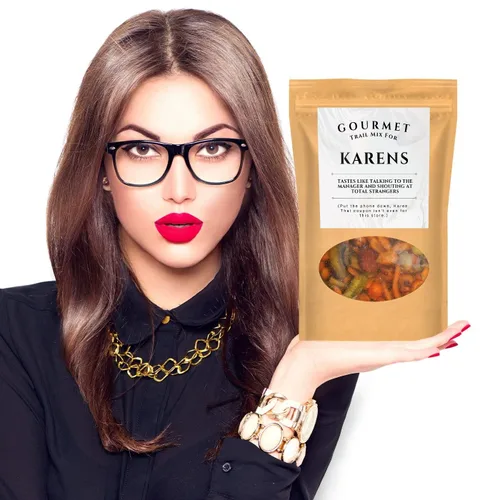 Vista 2 de Karens Snack Mix – Karen-Proof Your Snack Game con Gourmet Trail Mix para Karens: Dale sabor al día de la madre con mezcla de aperitivos premium