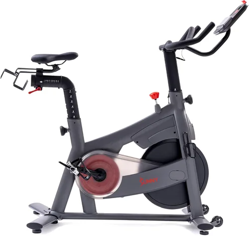 Vista 9 de Sunny Health & Fitness Smart Magnetic Indoor Cycling Bike, Stationary Exercise Cardio Equipment, Free SunnyFit Training App