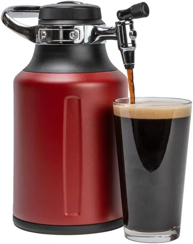 Vista 6 de GrowlerWerks uKeg Go Dispensador de Cerveza Carbonatada Growler Regalo y Dispensador de Bebidas Artesanales para Cerveza, Refrescos, Sidra, Kombucha