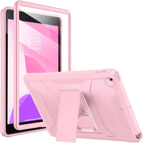 Vista 15 de Soke Funda para iPad de 9ª/8ª/7ª generación de 10.2 pulgadas (versión 2021/2020/2019), con protector de pantalla integrado y soporte, funda