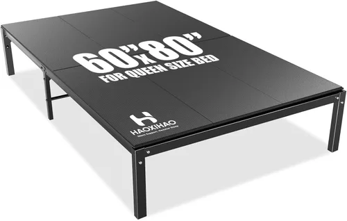 Vista 8 de Bunkie Board Twin (38 x 75) - Tablas de plástico hueco de 0.394 in para debajo del colchón, soporte resistente, transpirable, perfil bajo