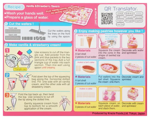Vista 5 de Kracie Popin' Cookin' Kit de pastel de caramelo para bricolaje, sin hornear, 0.9 onzas (paquete de 1)