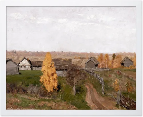 Vista 8 de Poster Master Póster vintage The Beginning Of Spring – Impresión retro de invierno – Arte de nieve – Arte de paisaje – Regalo para hombres y mujeres