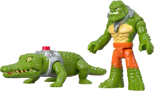 Vista 4 de DC Super Friends Imaginext DC Super Friends, K Croc & Crocodile Pet