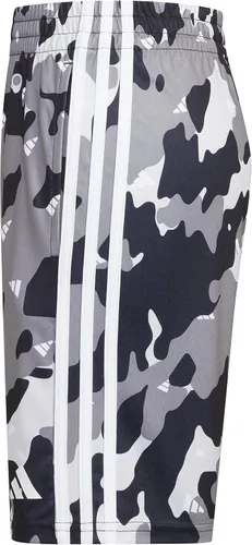 Vista 2 de adidas Pantalones cortos de camuflaje con cintura elástica Aeroready para niños pequeños