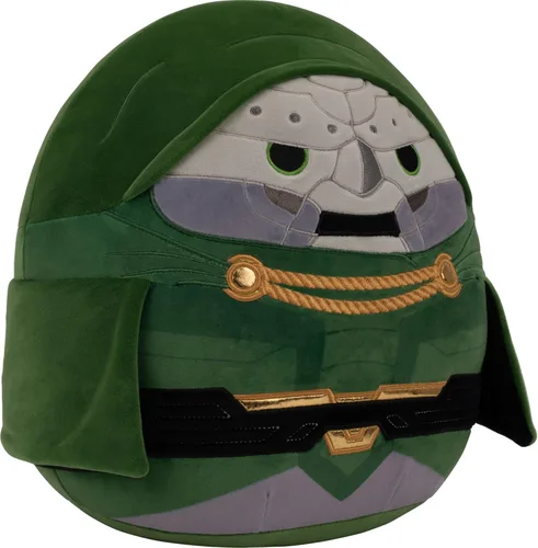 Vista 2 de Squishmallows Peluche original de Marvel Dr. Doom de 12 pulgadas (tamaño mediano)