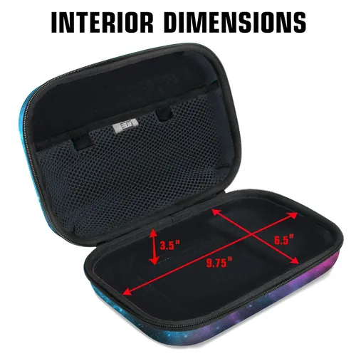 Vista 6 de USA GEAR Funda de viaje para Galaxy Vape XL, funda rígida para vapes, bolígrafos Dab, bolígrafos de batería y accesorios, resistente al agua, 3