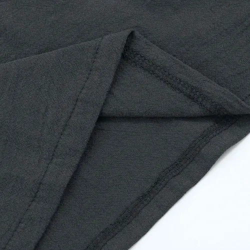 Vista 8 de BFONE - Vestido de pana para mujer con bolsillos en la rodilla con tirantes