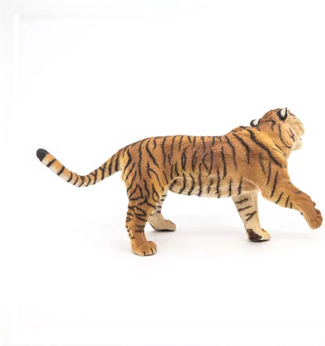 Vista 8 de Papo - Figura realista de tigre rugiente para niños - A partir de 3 años - Colección de depredadores de la selva - Juego educativo de animales