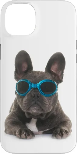 Vista 15 de Funda divertida para iPhone 17 con diseño de perro francés Bulldog Francés