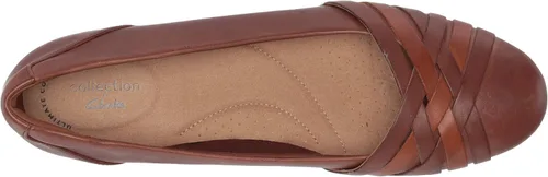 Vista 5 de Clarks Zapatos planos de ballet Sara Clover para mujer