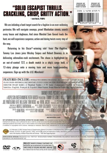 Vista 2 de U.S. Marshals (DVD)