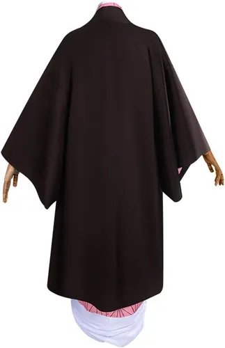 Vista 5 de Disfraz de anime para cosplay de Kochou, traje con kimono, uniforme completo con peluca