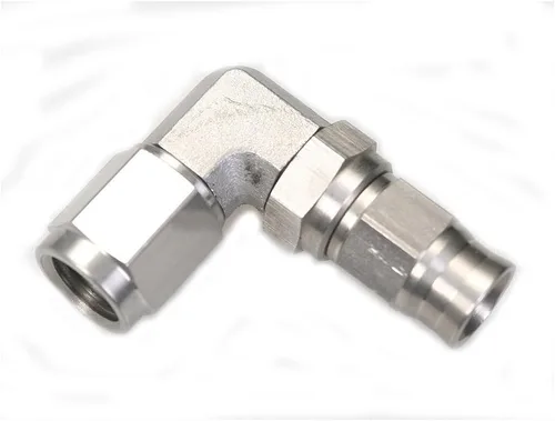Vista 10 de Autobahn88 Montaje de extremo de manguera de freno de acero inoxidable - Reductor 1/2 NPT macho a 1/4 NPT macho