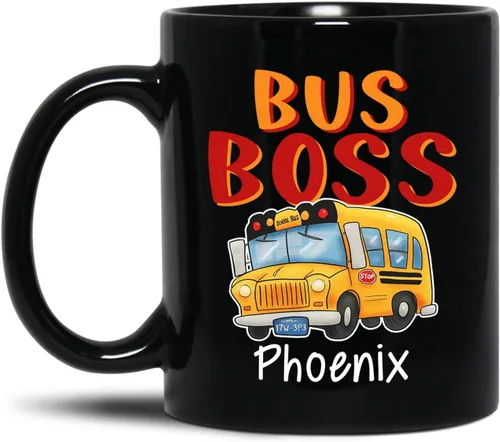 Vista 20 de A Truly Amazing Bus Driver Is Hard To Find, Difficult To Part With & Impossible To Forget Coffee Mug, Personalized Name School Bus Drivers Coffee
